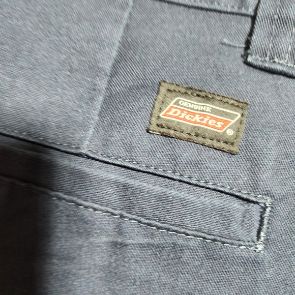 DICKIES EUC MENS 38 X 32 DK BLUE WORKFORCE PANTS - Picture 6 of 9
